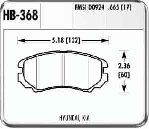 Performance Brake HYUNDAI TIBURON/TUSCANY