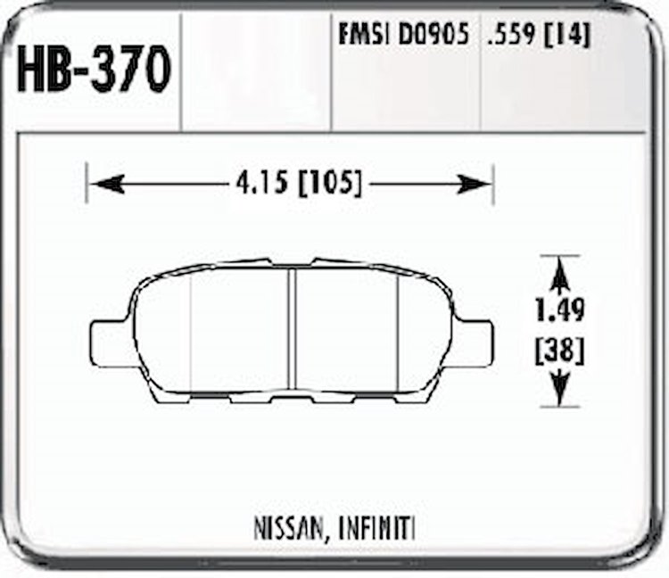 Performance Brake BRAKE PADS - SET
