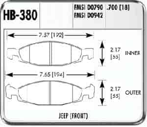 Performance Brake PERFORMANCE PADS