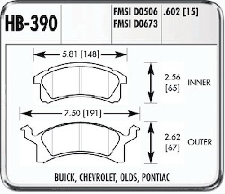 Performance Brake 92 CHEVY CORSICA