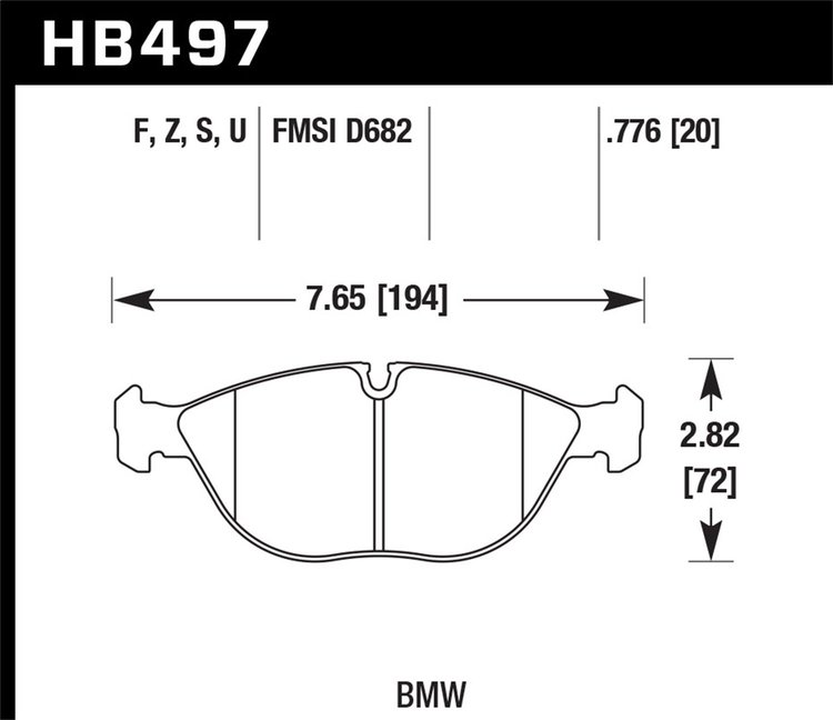 ER-1 BRAKE PADS