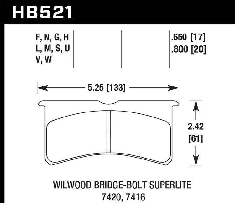 ER-1 BRAKE PADS