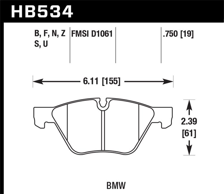 ER-1 BRAKE PADS