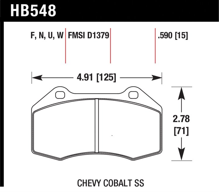 ER-1 BRAKE PADS