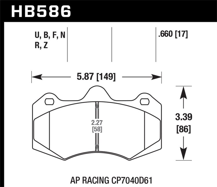 ER-1 BRAKE PADS