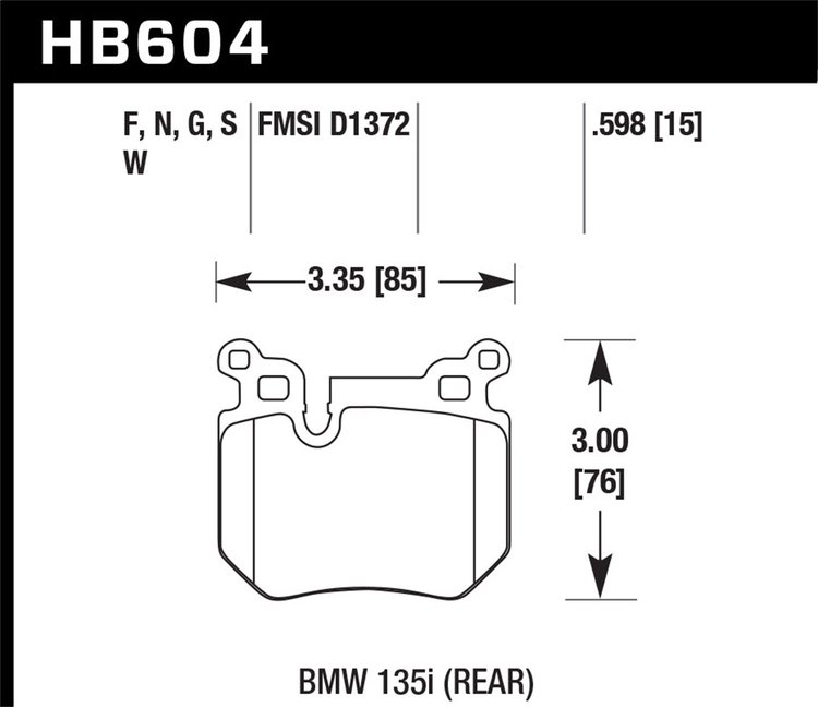 ER-1 BRAKE PADS