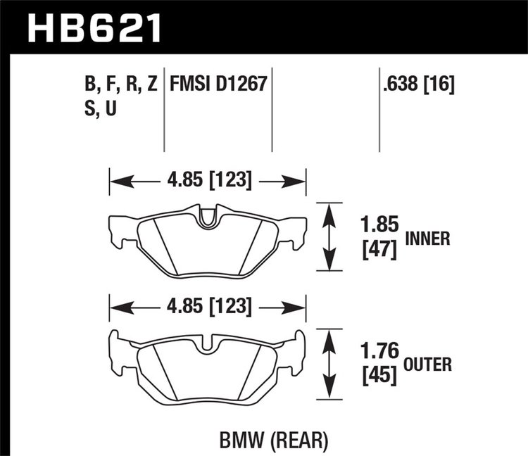 ER-1 BRAKE PADS