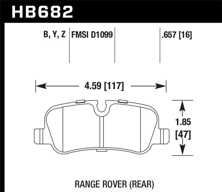 HPS 5.0 BRAKE PADS