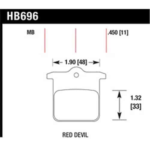 Red Devil 100 Series Solid mount Caliper
