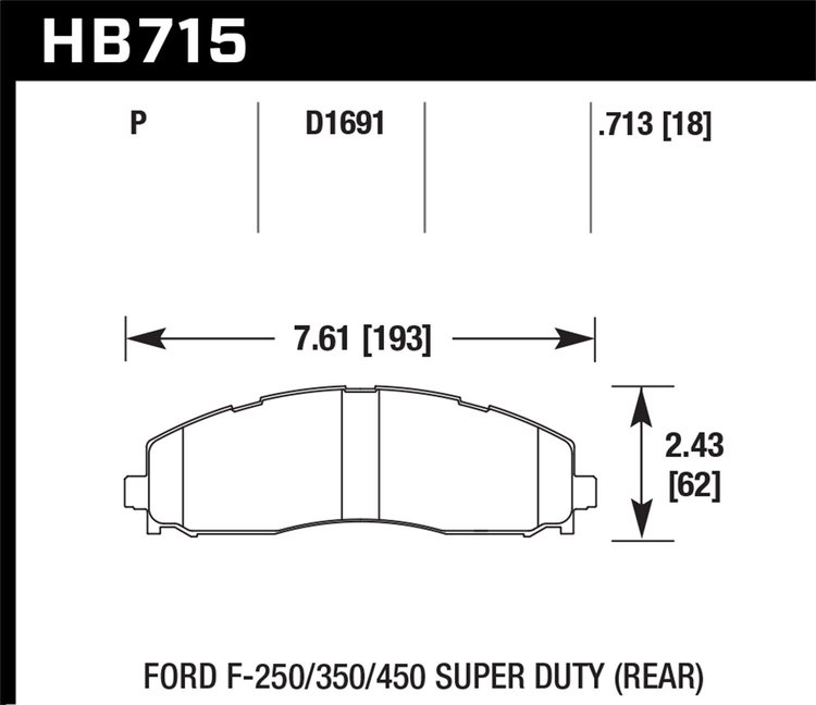 LTS BRAKE PADS