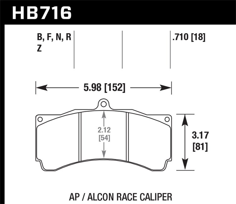 HPS 5.0 BRAKE PADS