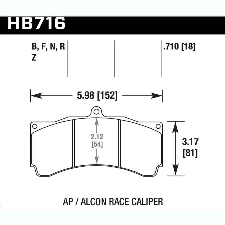 PC BRAKE PADS