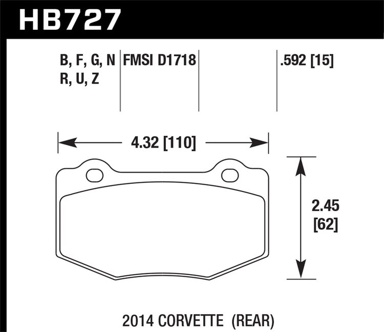 ER-1 BRAKE PADS