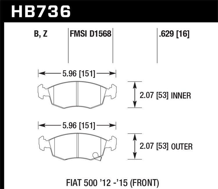 ER-1 BRAKE PADS