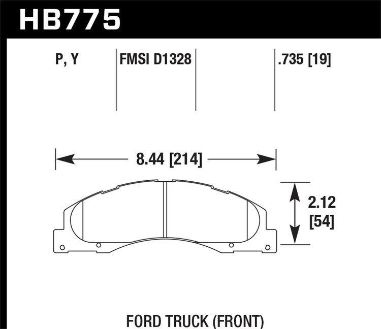 SUPERDUTY BRAKE PADS