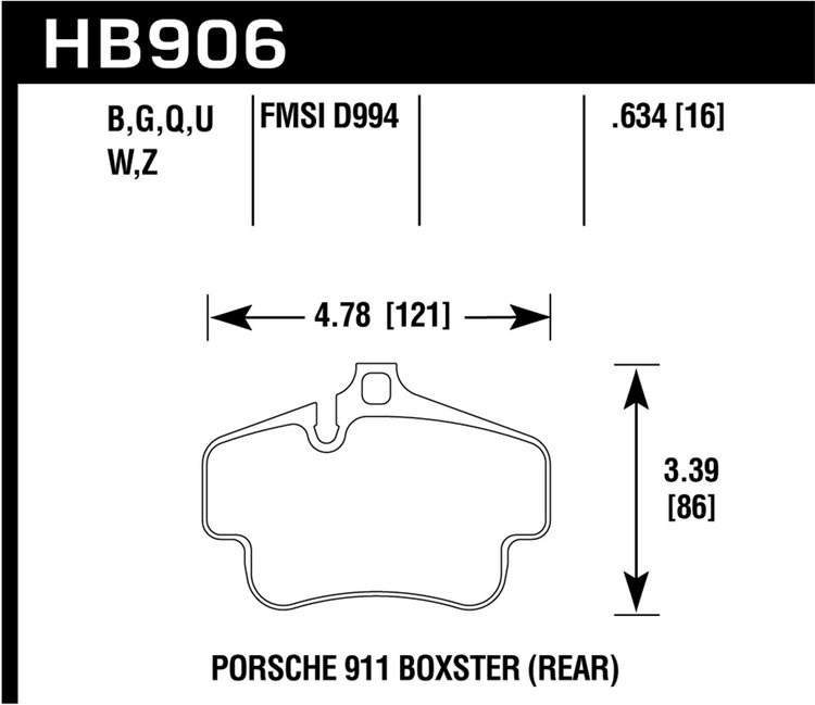 ER-1 BRAKE PADS