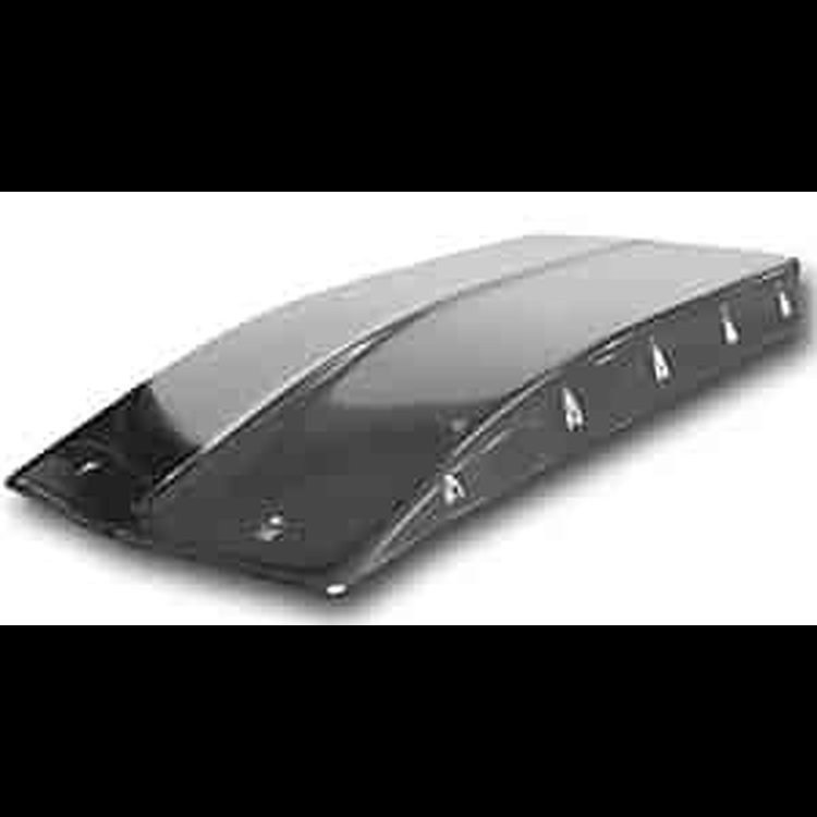 Bolt-On Cowl Scoop Overall Length: 53"