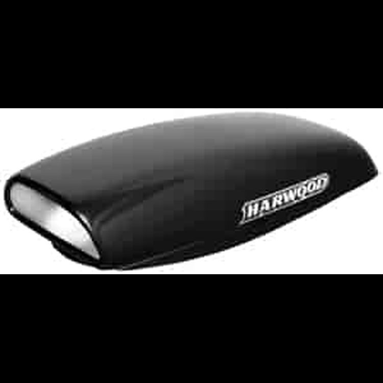 Areo Mini II Hood Scoop - Bolt-On Style Overall: 31.5" L x 7" H Base: 30" L x 15" W