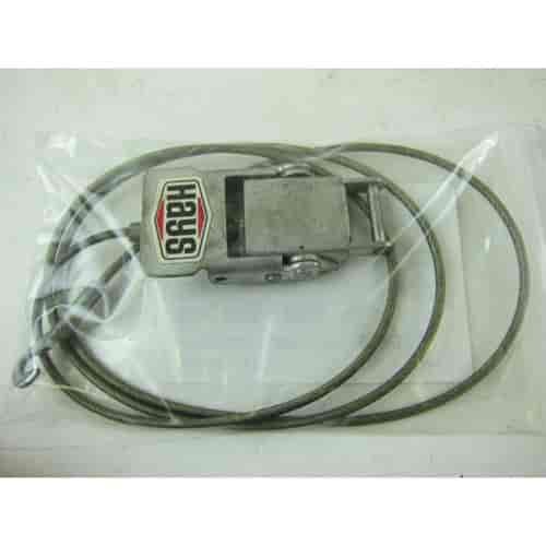 Clutch Cable & Clamp Assembly Fits 10" Clutches