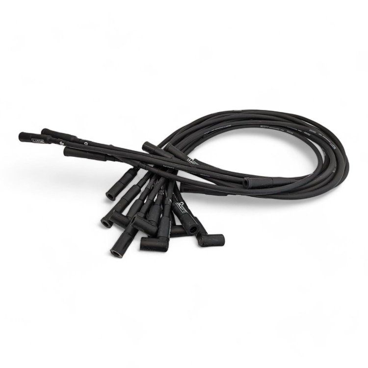 SPW300-NS-690-II Super Mag Non-Sleeved Spark Plug Wire Set for Dodge Viper Gen2 [Straight Plug Boot]