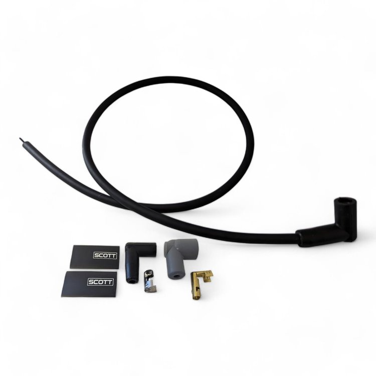 SPW-CW36-NS 36 in. High-Performance Coil Wire Kit for Universal Coil Wire Kits [90-Degree Plug Boot]