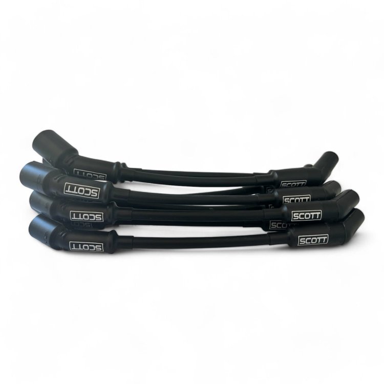 SPW-NS-LS-T High-Performance Non-Sleeved Spark Plug Wire Set for GM LS Truck [45-Degree Plug Boot]