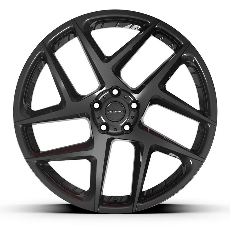 DF05 Wheel, Fits Select Land Rover Range Rover, Size: 22" x 10", Bolt Pattern: 5 x 120 mm [Finish: Gloss Black]
