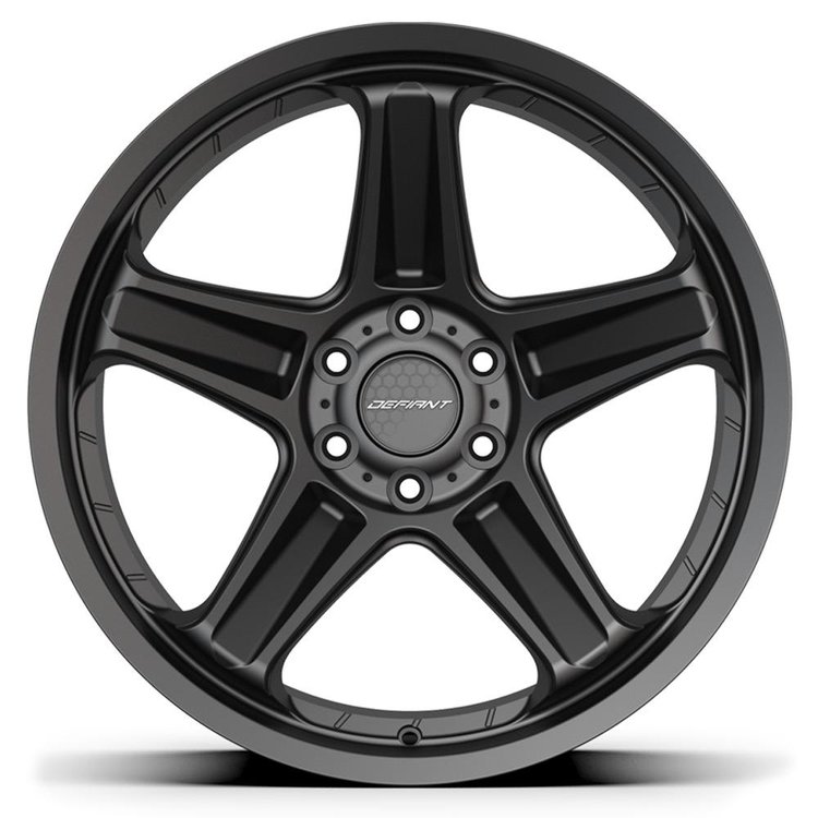 DF07 Wheel, Fits Dodge Charger/Challenger SRT/Hellcat, Size: 20" x 10.5", Bolt Pattern: 5 x 115 mm [Finish: Satin Black]