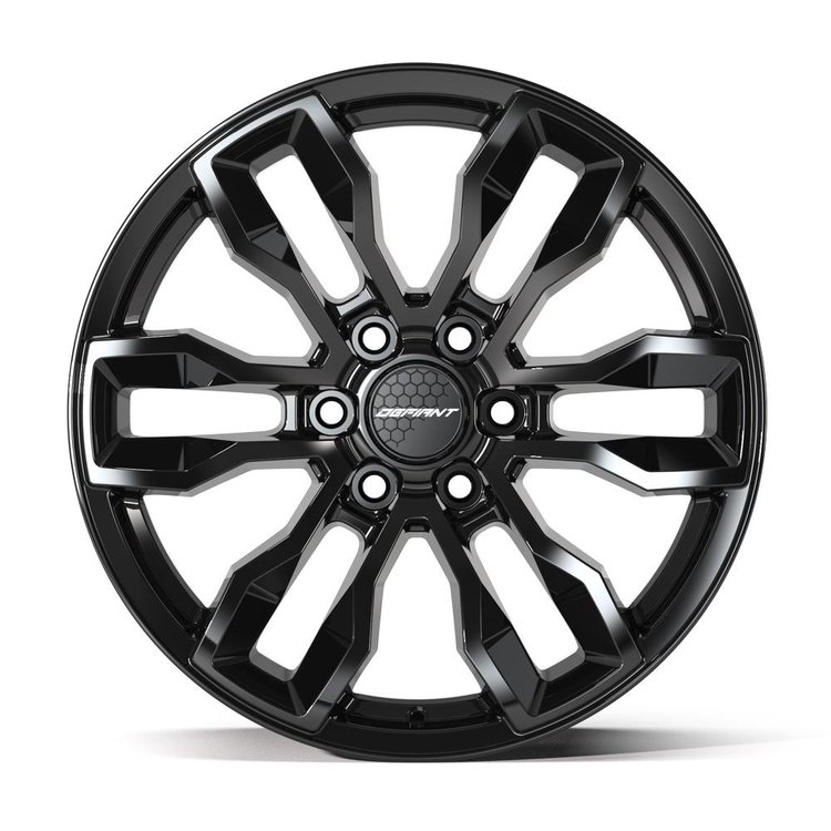 DF15C Wheel [Size: 20"x9"] for 2004-2025 Ford F-150, Expedition & Lincoln Navigator, 6 x 135 mm, Gloss Black Finish