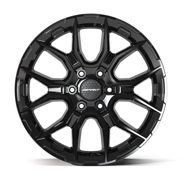 DF18C Wheel [Size: 20"x9"] for 2004-2025 Ford F-150, Expedition & Lincoln Navigator, 6 x 135 mm, Gloss Black Finish
