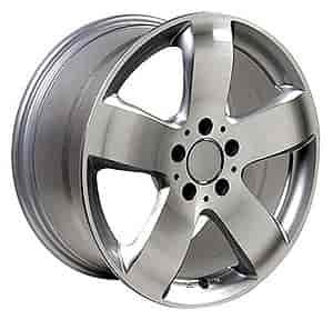 Mercedes Benz Style Wheel Size: 18" x 8.5" Bolt Pattern: 5 x 112 Rear Spacing: 6.13" Offset: +35mm