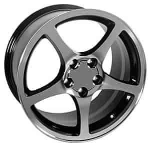 Corvette C5 Style Wheel Size: 17" x 8.5" Bolt Pattern: 5 x 120.7 Rear Spacing: 7.03" Offset: +58mm
