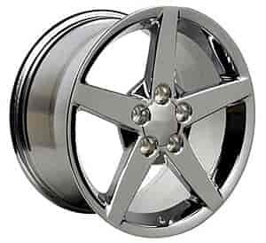 C6 Style Size: 18" x 10.5" Bolt Pattern: 5 x 120.7 Rear Spacing: 8.03" Offset: +58mm