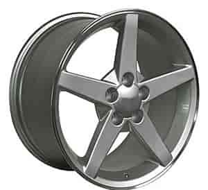 C6 Style Size: 18" x 9.5" Bolt Pattern: 5 x 120.7 Rear Spacing: 7.45" Offset: +56mm