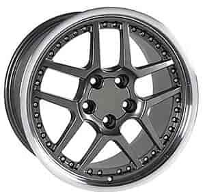 Z06 Style Size: 18" x 10.5" Bolt Pattern: 5 x 120.7 Rear Spacing: 8.03" Offset: +58mm