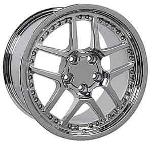 Z06 Style Size: 18" x 10.5" Bolt Pattern: 5 x 120.7 Rear Spacing: 8.03" Offset: +58mm