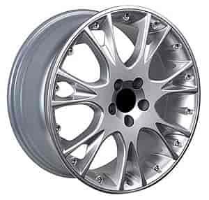 178 Style Size: 18" x 8" Bolt Pattern: 5 x 108 Rear Spacing: 6" Offset: +38mm