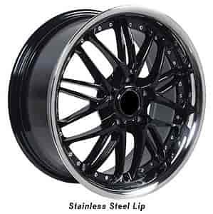 KAS-148 Style Size: 18" x 8" Bolt Pattern: 5 x 120 Rear Spacing: 6" Offset: +38mm