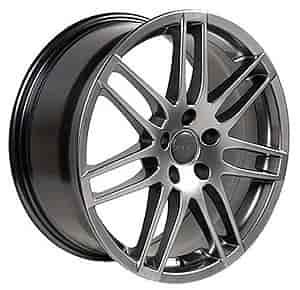 New RS4 Style Wheel Size: 18" x 8" Bolt Pattern: 5 x 112 Rear Spacing: 6.15" Offset: +42mm