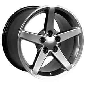 C6 Style Size: 19" x 10" Bolt Pattern: 5 x 120.65 Rear Spacing: 8.18" Offset: +68mm
