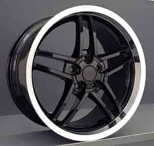 C6 Z06 Style Size: 19" x 10" Bolt Pattern: 5 x 120.65 Rear Spacing: 8.06" Offset: +65mm