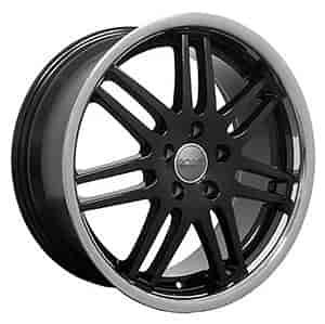 RS4 Deep Dish Style Wheel Size: 18" x 8" Bolt Pattern: 5 x 112 Rear Spacing: 5.88" Offset: +35mm