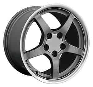 C5 Style Size: 17" x 9.5" Bolt Pattern: 5 x 120.65 Rear Spacing: 7.38" Offset: +54mm