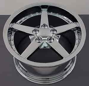 C6 Style Size: 18" x 10.5" Bolt Pattern: 5 x 120.65 Rear Spacing: 7.95" Offset: +56mm