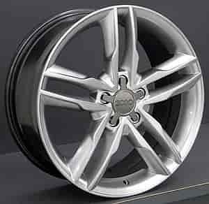 S5 Style Wheel Size: 18" x 8" Bolt Pattern: 5 x 112 Rear Spacing: 5.88" Offset: +35mm