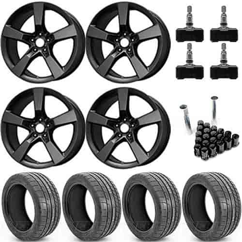 Camaro SS Wheel & Tire Package 2010-14 Chevrolet Camaro Includes: