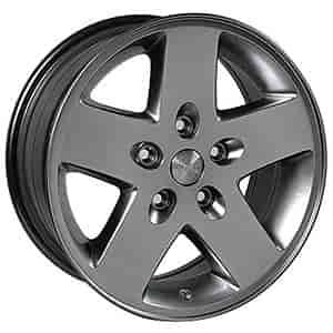 Rubicon Style Wheel Size: 17" x 7.5"