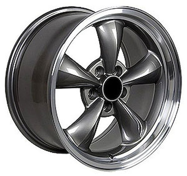 Mustang Bullitt Style Wheel Size: 18" x 9"
