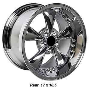 Mustang Bullitt Style Wheel Size: 17" x 10.5"