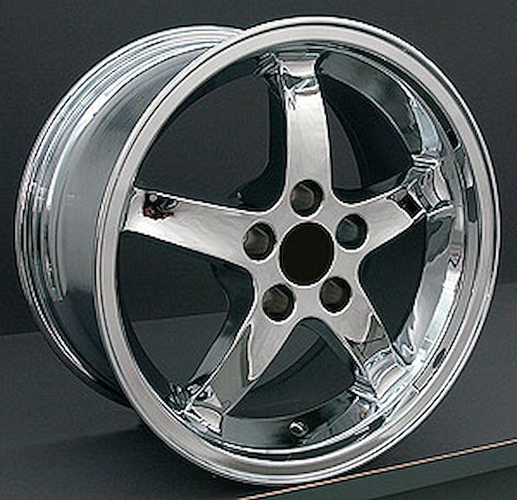 Mustang Cobra R 98 Deep Dish Wheel Size: 17" x 9"
